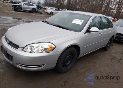 2007 Chevrolet Impala Ls z USA, uszkodzony, nr VIN 2G1WB58K779128655